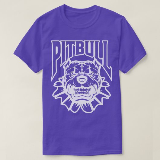 Pitbull Clown, Dog Face, Funny Dog Owner, Pet Love Tシャツ (デザイン正面)