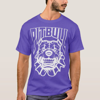 Pitbull Clown, Dog Face, Funny Dog Owner, Pet Love Tシャツ