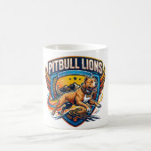 Pitbull Lions Crest Adventure コーヒーマグカップ (中央)
