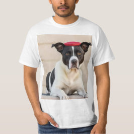 Pitbull Playtime Frisbee Dog Tシャツ