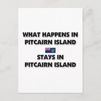 PITCAIRN ISLANDで何が起こるか ポストカード
