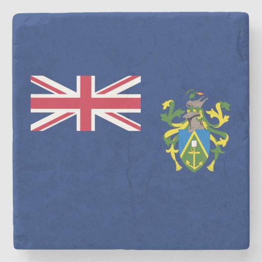 Pitcairn Islands Flag ストーンコースター (正面)