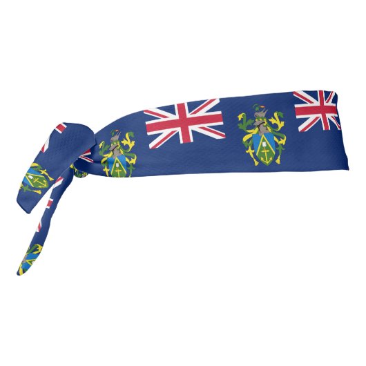 Pitcairn Islands Flag タイヘッドバンド (回転270)
