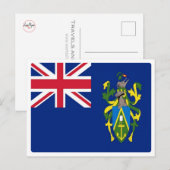 Pitcairn Islands - Flag - ポストカード (正面/裏面)