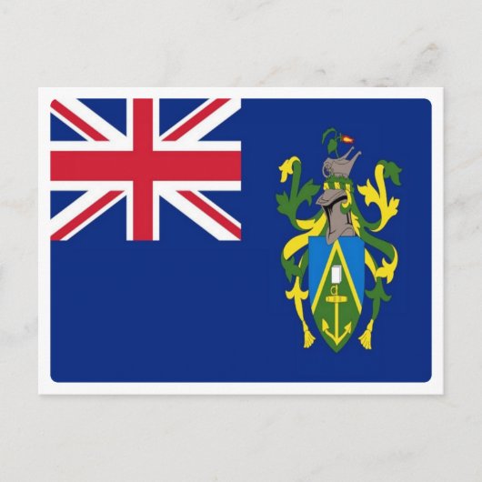 Pitcairn Islands - Flag - ポストカード (正面)