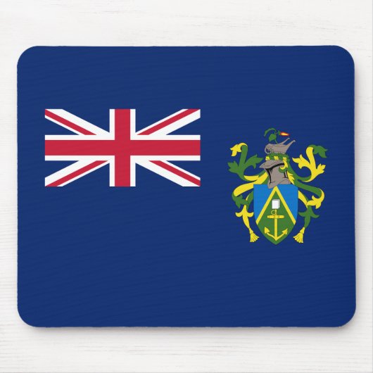 Pitcairn Islands Flag マウスパッド (正面)