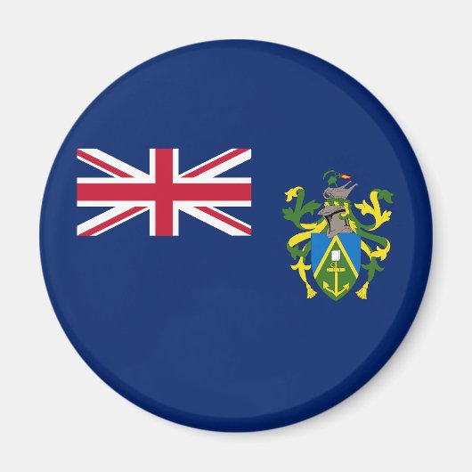 Pitcairn Islands Flag マグネット (正面)