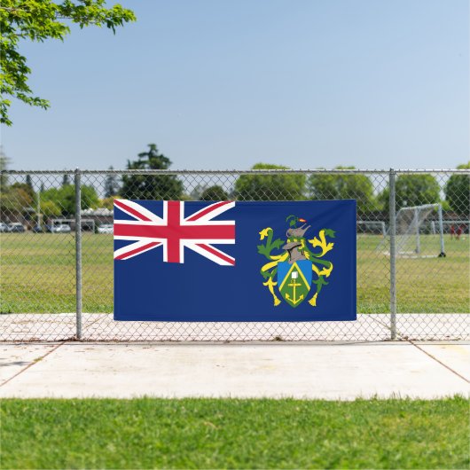 Pitcairn Islands Flag 横断幕 (インサイチュ)