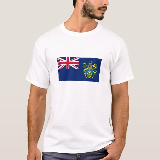 Pitcairn Islands Flag Tシャツ (正面)
