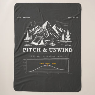 Pitch And Unwind Camping Höhenprofil シェルパブランケット