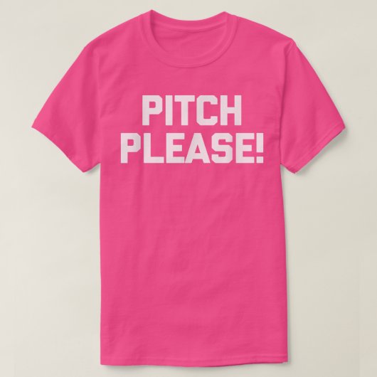 Pitch Pleasefunyミュージシャン歌唱歌手 Tシャツ (デザイン正面)