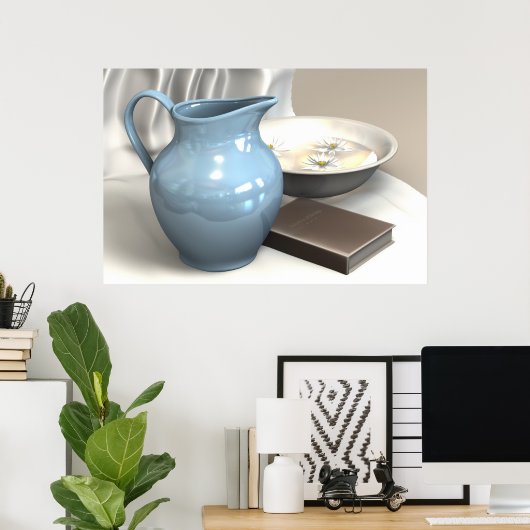 Pitcher and Basin ポスター (ホームオフィス)