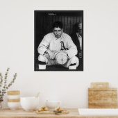 Pitcher Bender Athletics Baseball 1910 ポスター (キッチン)