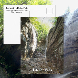 Pitcher Falls Rock Alley White Mountains NH ポストカード