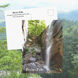 Pitcher Falls White Mountains ニューハンプシャー州 写真 ポストカード