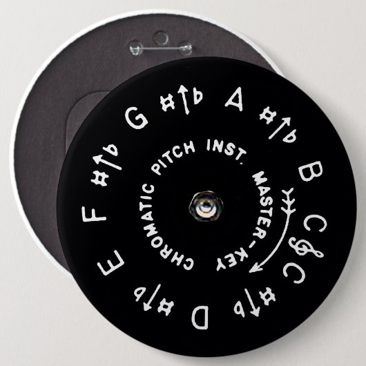 Pitchpipe 缶バッジ (正面&裏面)