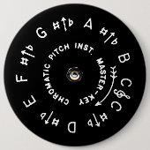 Pitchpipe 缶バッジ (正面)