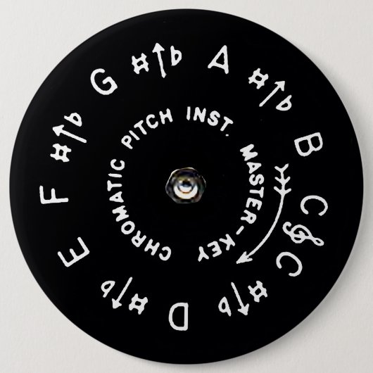 Pitchpipe 缶バッジ (正面)