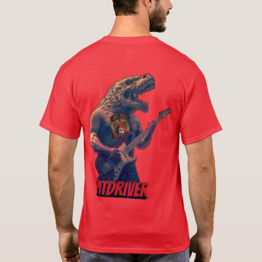 PitDriverバンドTシャツ Tシャツ (裏面)