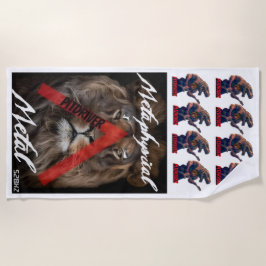 PitDriverビーチタオル ビーチタオル