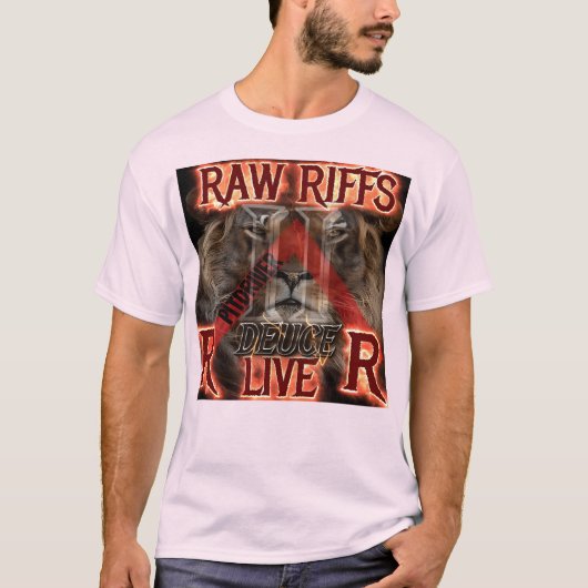 PitDriver Raw Riffs Live II Deuce Tシャツ (正面)