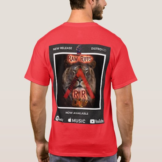 PitDriver Raw Riffs Live Tシャツ (裏面)