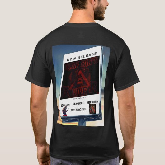 PitDriver Raw Riffs Live VI Tシャツ (裏面)