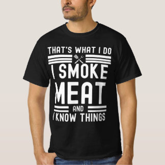 Pitmasterおもしろい-IスモークミートBBQスモーカーグリルギフト Tシャツ