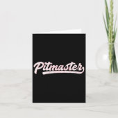 Pitmaster 100% Bbq Pitmasterシャツ カード (正面)