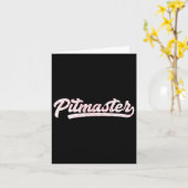 Pitmaster 100% Bbq Pitmasterシャツ カード (黄色い花)