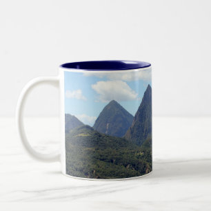 PitonsおよびSoufriere ツートーンマグカップ