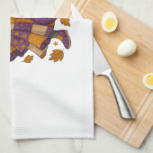 Pitpull Dog Ghost Halloween キッチンタオル (四つ折り)