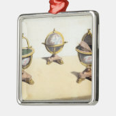 PittのCabinettの地球のライティング・テーブル メタルオーナメント (左)