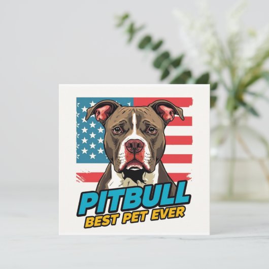 Pitt Bulls Are The Best Pet Ever 招待状 (スタンド正面)