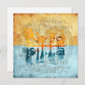 PITTA DOSHA – グリーティングカード (正面/裏面)