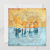 PITTA DOSHA – グリーティングカード (正面)