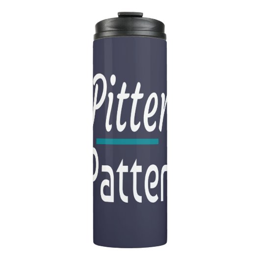 Pitter Patter、ユーモアおもしろいノベルティギフト タンブラー (正面)