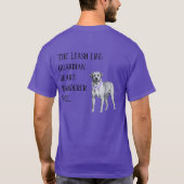 PittHound Guardian Heart. Wanderer Soul. Tシャツ (裏面)