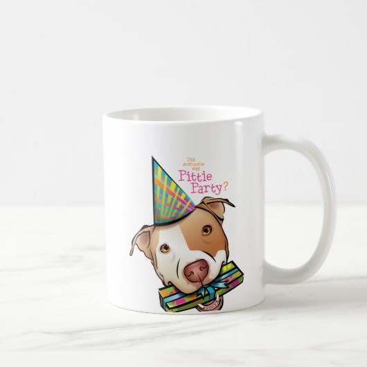 Pittieのパーティー コーヒーマグカップ (右)