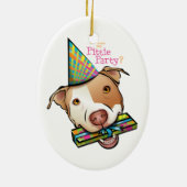 Pittieのパーティー セラミックオーナメント (裏面)