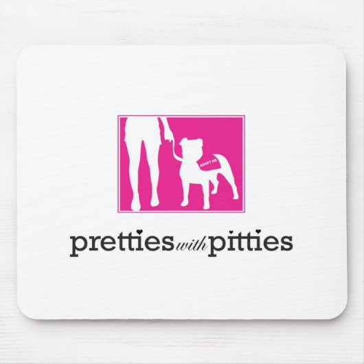 PittiesのPretties マウスパッド (正面)