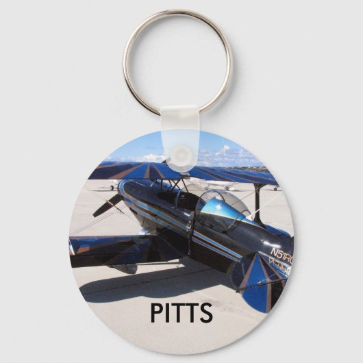 Pitts Special Blue、PITTS キーホルダー (正面)