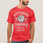 Pittsburg Diamonds - California Tシャツ (正面)