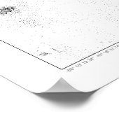 Pittsburgh Census Dotmap ポスター (角)