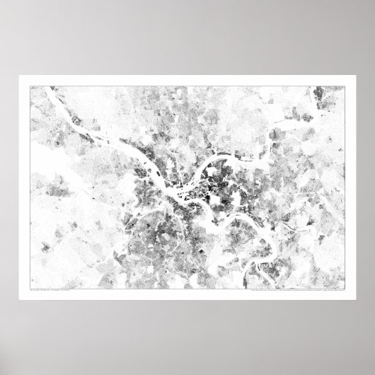 Pittsburgh Census Dotmap ポスター (正面)