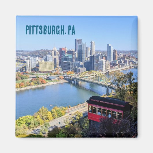 Pittsburgh Magnet マグネット (正面)