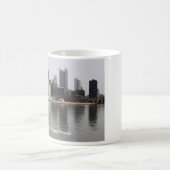 Pittsburgh, PA コーヒーマグカップ (中央)