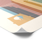 Pittsburgh, Pennsylvania | City Skyline ポスター (角)