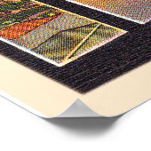 Pittsburgh Pennsylvania PA Large Letter Postcard ポスター (角)