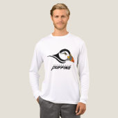 Pittsburgh Puffins Classic Logo トライブレンドＴシャツ (正面全体)